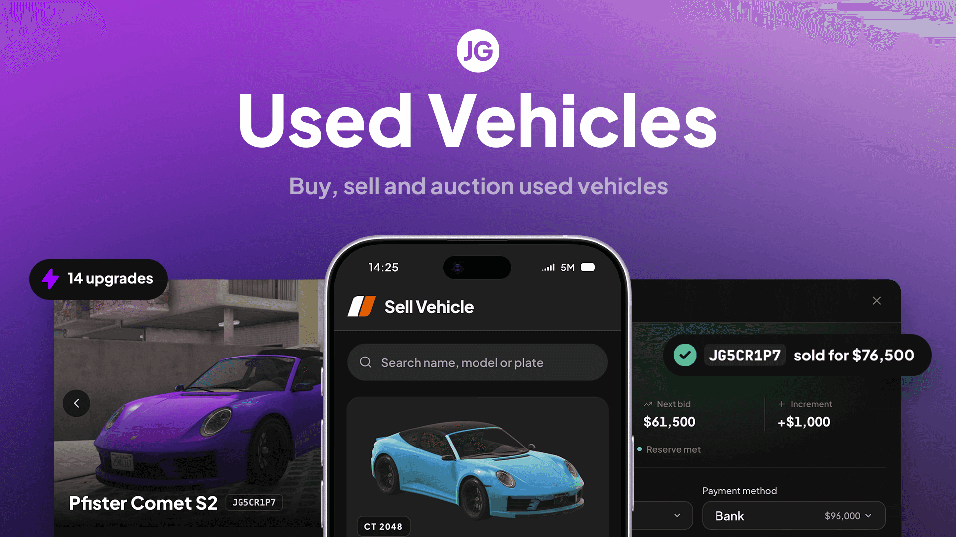 JG scripts subscription banner
