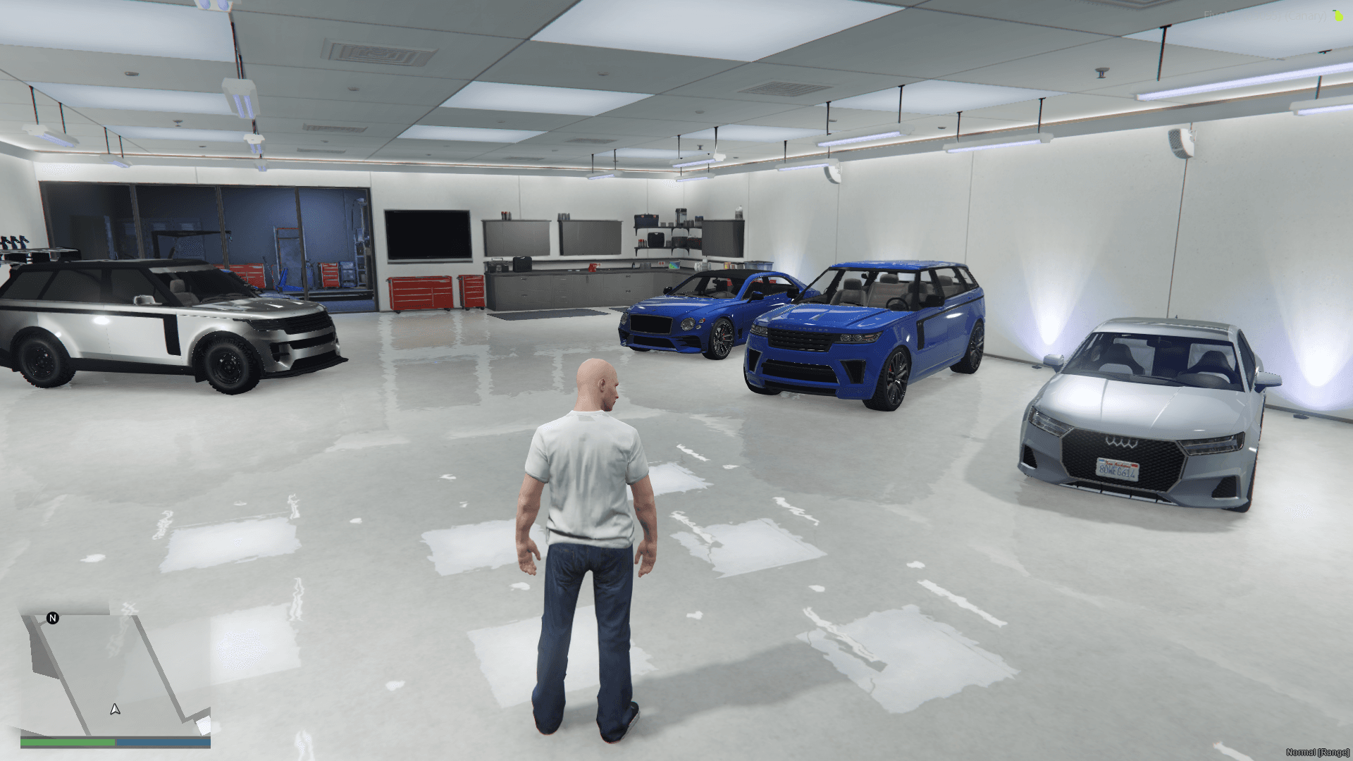 Garage interior